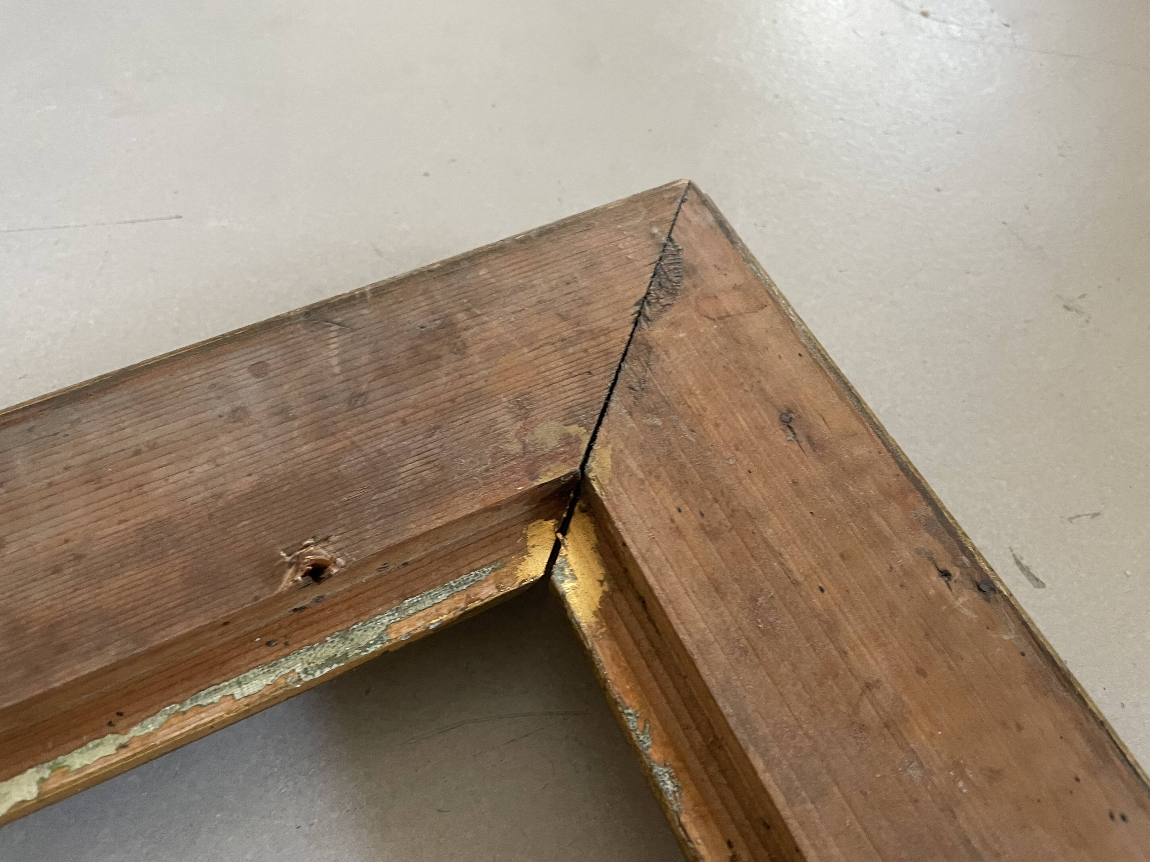 Old golden frame 54x46cm