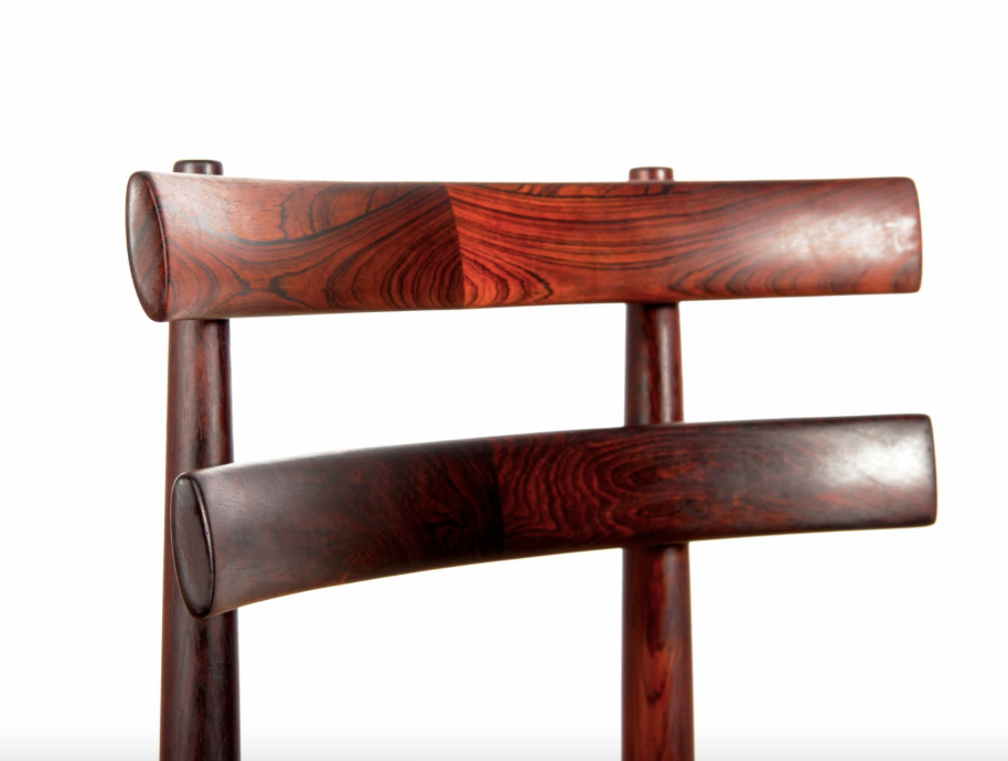Set of 6 chairs by Poul Hundevad, Scandinavia