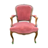 Louis XV style convertible armchair