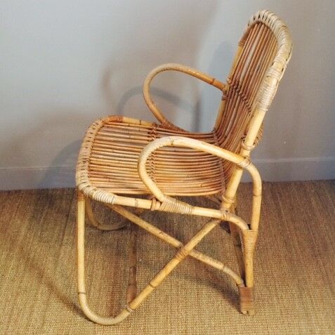 Fauteuil en rotin