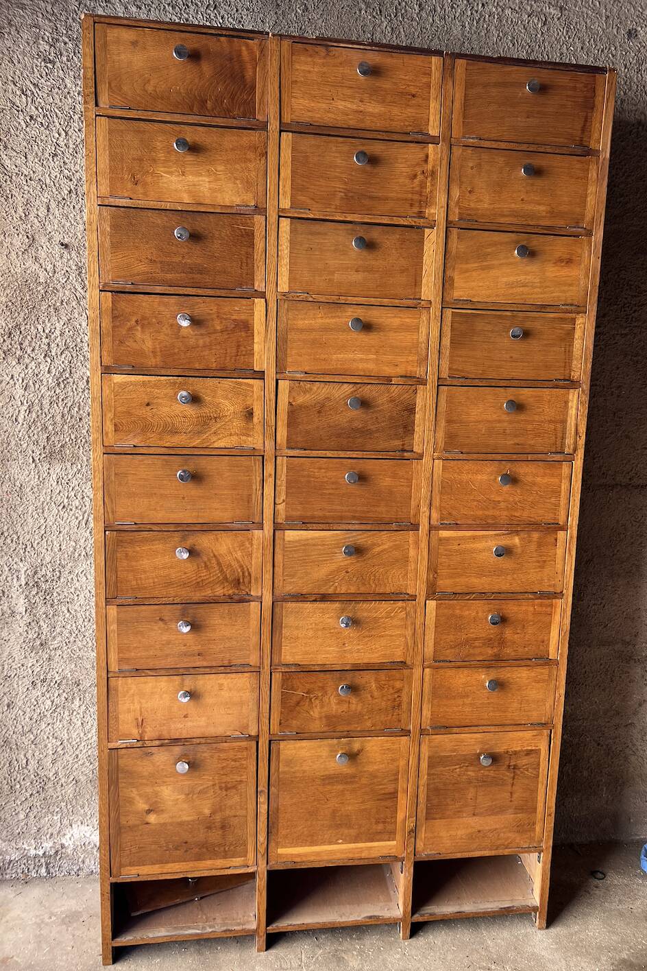 Meuble de Notaire à Clapets (meuble métier vintage)