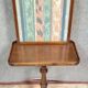 Reading table in walnut with fabric screen – Napoleonic III period