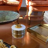 Mid-century porcelain table lighter, Bjorn Wiinblad for Rosenthal, 1970s