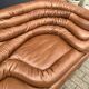 2x De Sede Terrazza DS-1025 (right & left element) Cognac