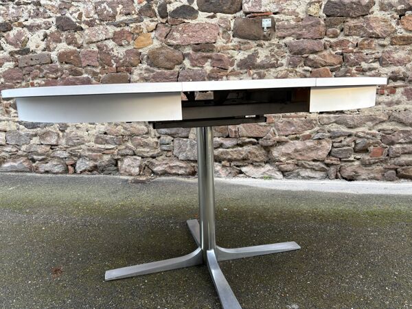 Table Modulable de cuisine Mid-Century 1970 Roche Bobois formica