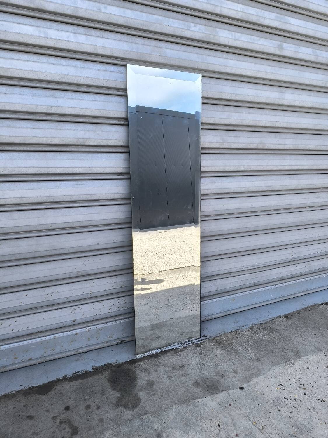 Bevelled Art Deco mirror