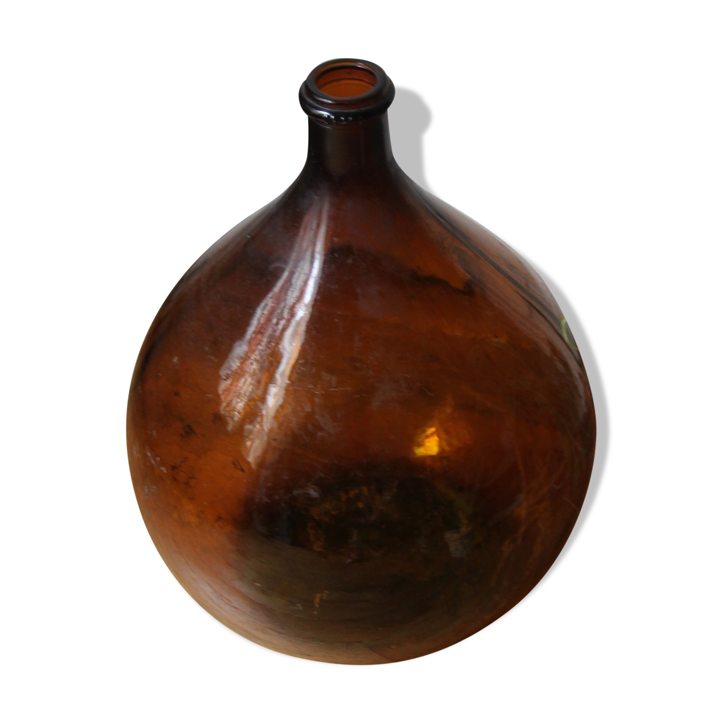 Dame Jeanne ocre brun Selency