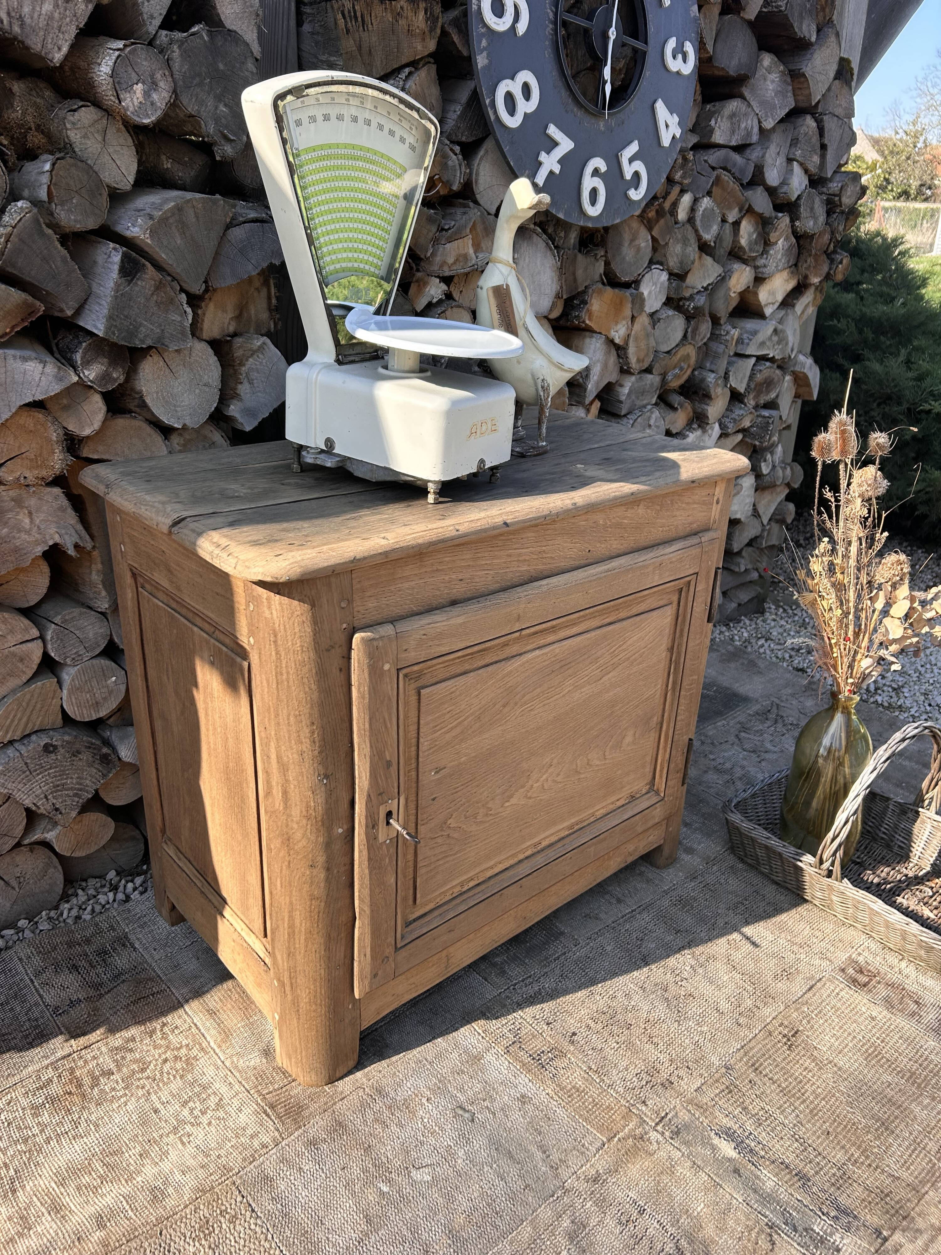 Solid wood confiturier / Renovated antique storage furniture