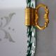 Venetian service plate, Murano 1950 twisted glass