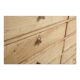 Craft furniture with 36 drawers in raw wood