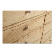 Meuble de métier à 36 tiroirs en bois brut