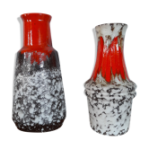 Vases by scheurich west germany,60s
