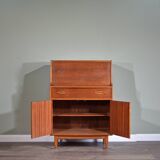 Vintage Midcentury 'Jentique' Teak Bureau / Cabinet Chest. Delivery. Modern
