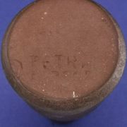 Vase soliflore vintage signé Petra Topferei Allemagne 1960