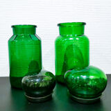 Pots en verre apothicaires