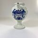 Apothecary pot, pouring model, Delft earthenware pharmacy hand-painted blue décor