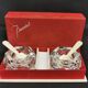 BACCARAT - Paire de Salerons en Cristal