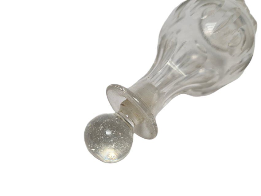 Antique Biedermeier carafe, Austria, 1890s