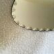 Long oval beveled mirror 60x17cm