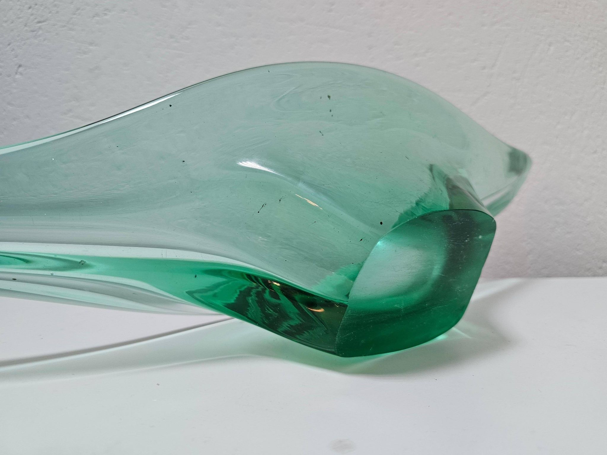 XXL Murano glass bowl in the shape of a gondola, 1960s