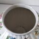Antique vase with floral decoration in enamelled earthenware – timeless charm