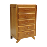 Chiffonnier en hêtre pieds compas