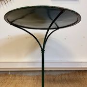 Old metal bistro table - Ruffier Grenoble – enamel paint
