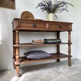 Oak console drapery 1950