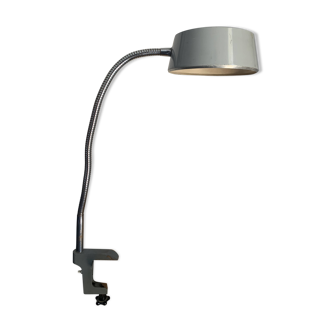 Vintage 1950s Jumo industrial workshop factory lamp in gray cement - 55 cm