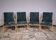 Set of 4 armchairs designed by J. Jiroutek, TON Czechoslovakia, 1960s