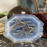 Art Deco opalescent ashtray