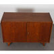 Vintage dark oak chest of drawers by Jiri Jiroutek, model U-450, 1960