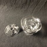 Vintage Baccarat Crystal Mustard/Jam/Honey Jar, Harcourt Missouri Model, Fr