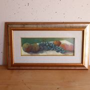 Still Life with Fruits – oil on framed panel