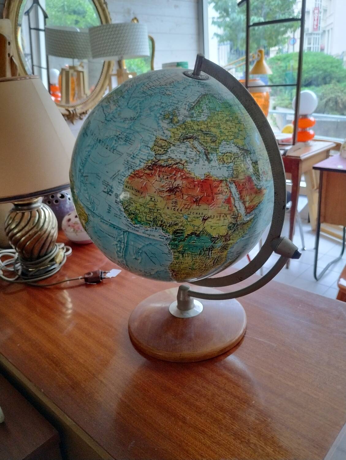 Earth globe