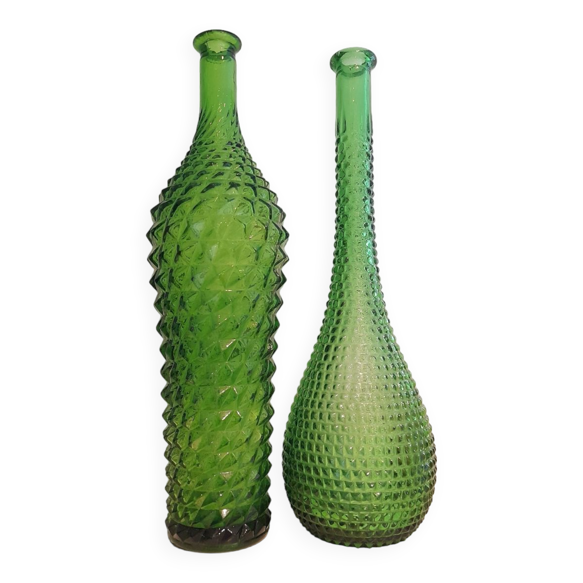 Empoli green genie bottles