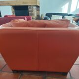 Roche Bobois leather armchair