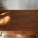 Commode basse en noyer, XXème