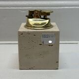Travertine table lighter