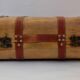 Small suitcase, wooden box