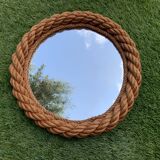 Design mirror in braided rope, 1960