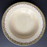 3 deep plates made of ironstone from Maastricht