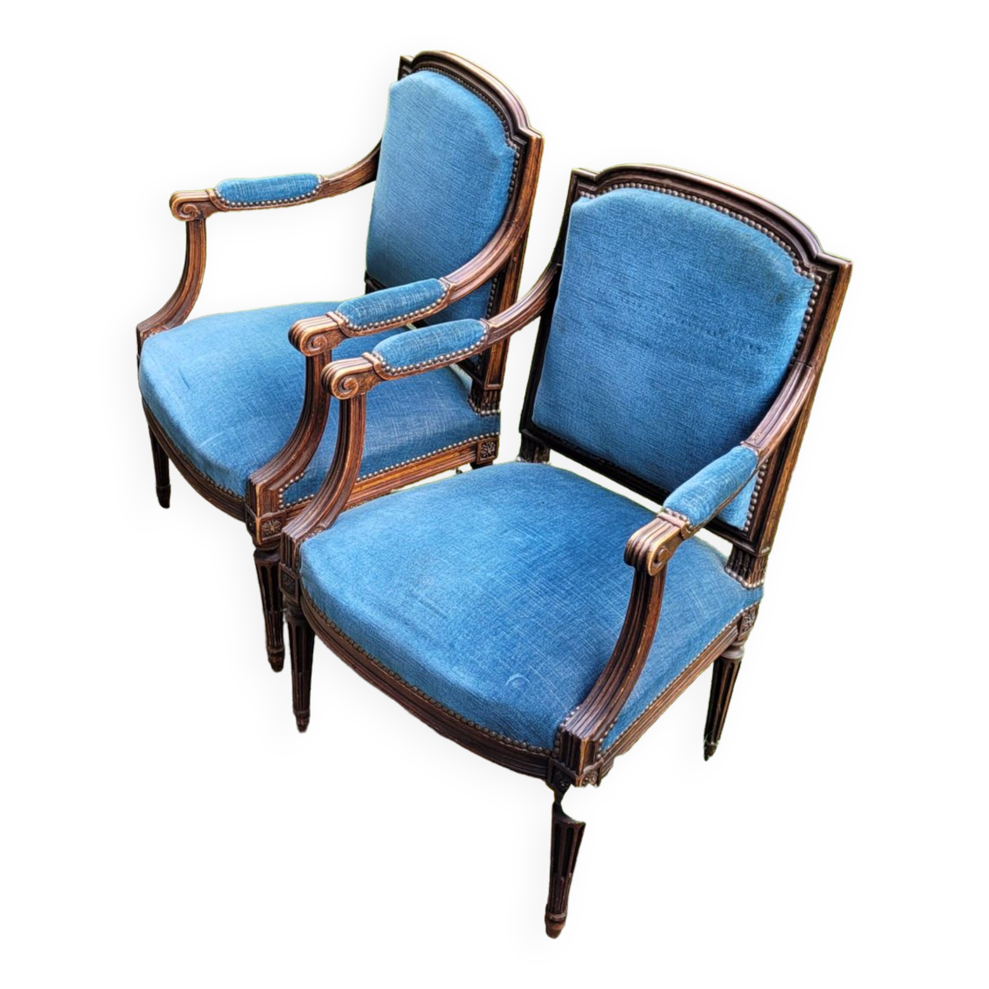 Pair of armchairs