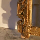 Times mirror Louis XVI wood Golden 117x220cm