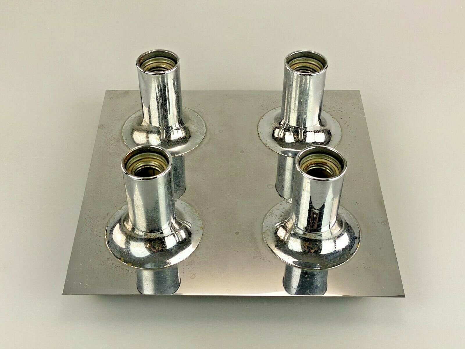 60s 70s Wall Light Wandlampe Cosack Chrome Wall Light Design 60s 70s