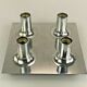 60s 70s Wall Light Wandlampe Cosack Chrome Wall Light Design 60s 70s