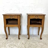 Pair of vintage 50's bedside tables
