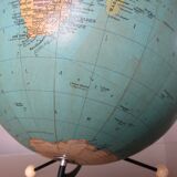 Terrestrial globe Taride 42 centimeters year 1965