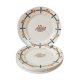 6 Art-Deco plates from Badonviller