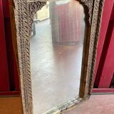 Miroir en bois de Teck 18éme, Inde Rajasthan